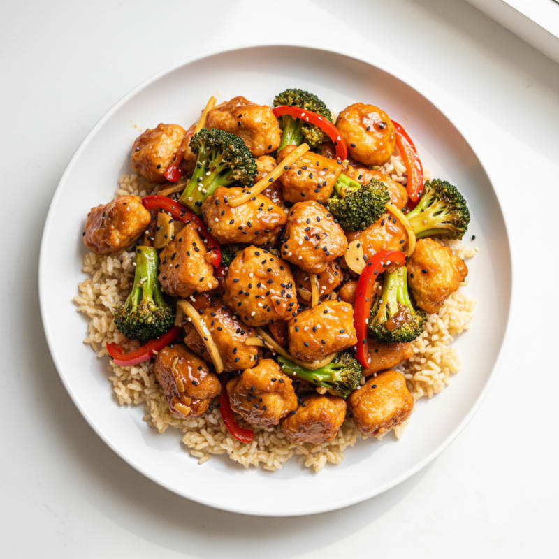 General Tso's Chicken Stir-Fry
