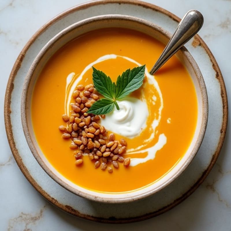 Creamy Roasted Butternut Squash Soup
