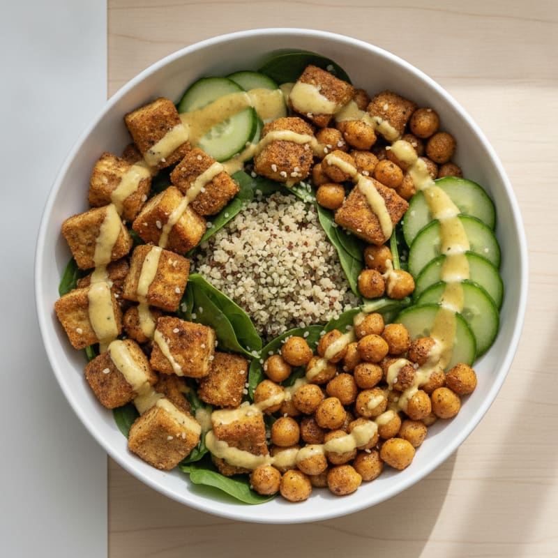 Hearty Chickpea and Vegetable Bowl