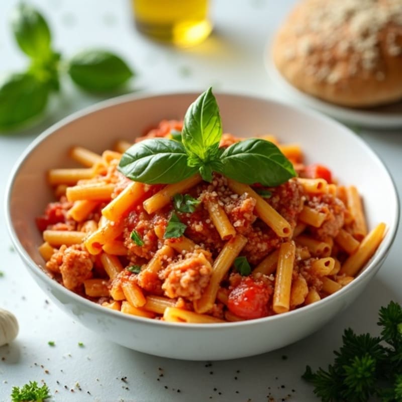 Protein-Packed Turkey Ziti with Fresh Herbs