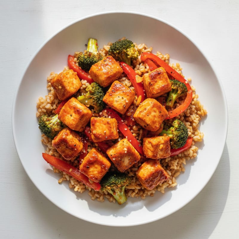 Spicy Gochujang Chicken Stir-Fry