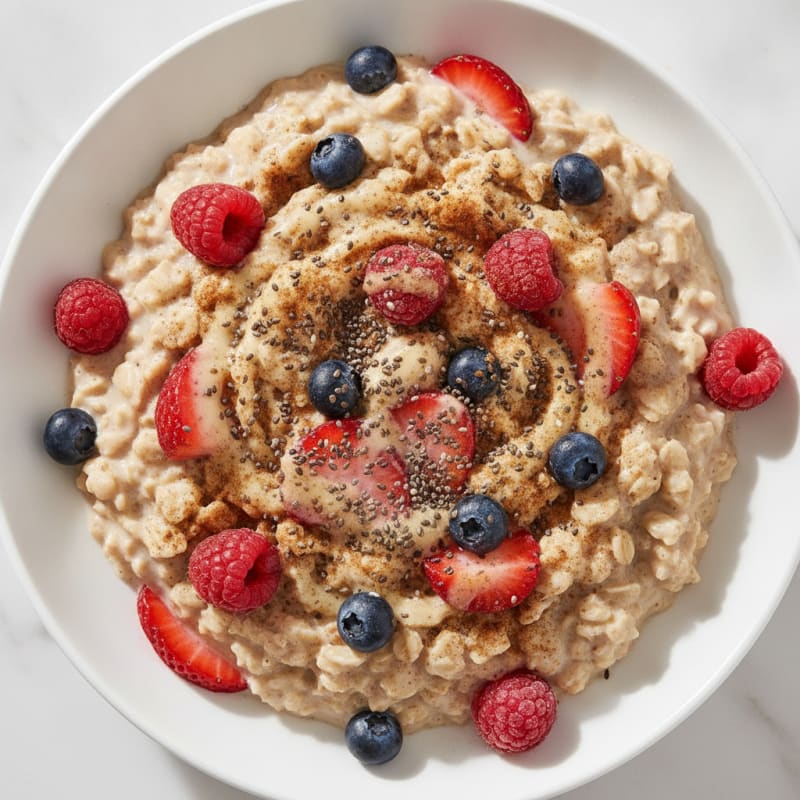 Classic Overnight Oats with Berries