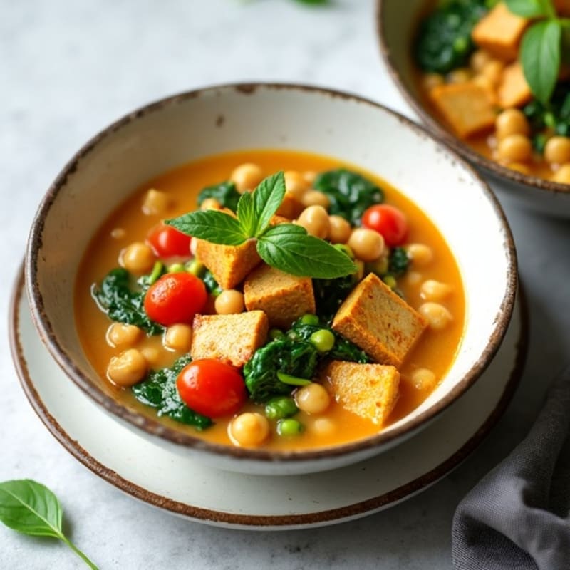 Creamy Coconut Chickpea Stew