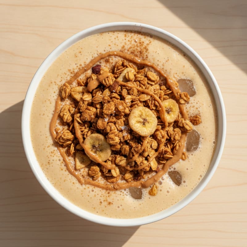 Peanut Butter Banana Protein Power Shake