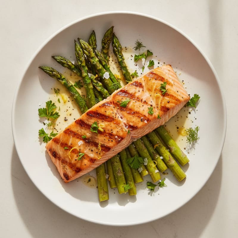 Lemon Herb Grilled Salmon