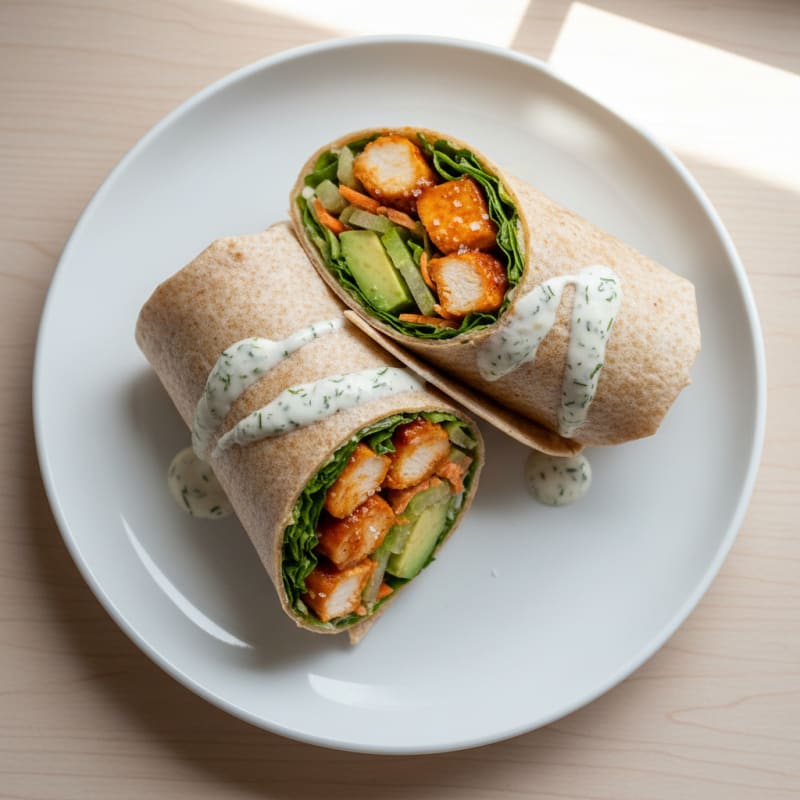 Buffalo Ranch Chicken Wrap