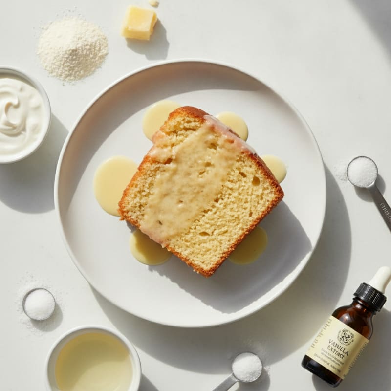 Classic Golden Butter Cake