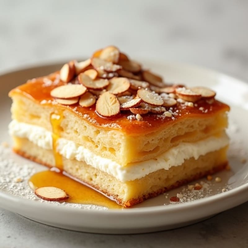 Honey Almond Layered Pastry