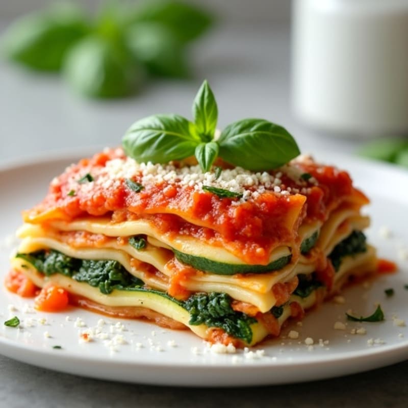 Lean Turkey Zucchini Lasagna