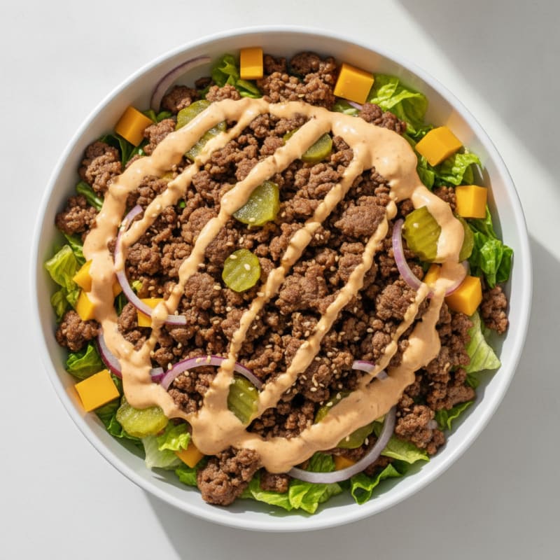 Big Mac Protein Bowl