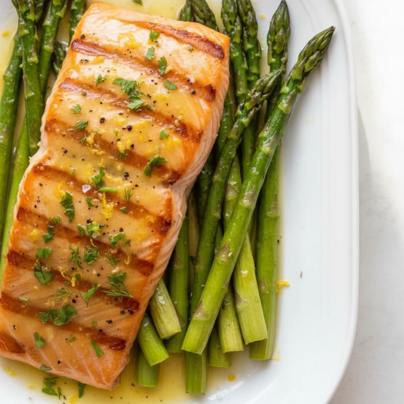 Lemon Herb Grilled Salmon
