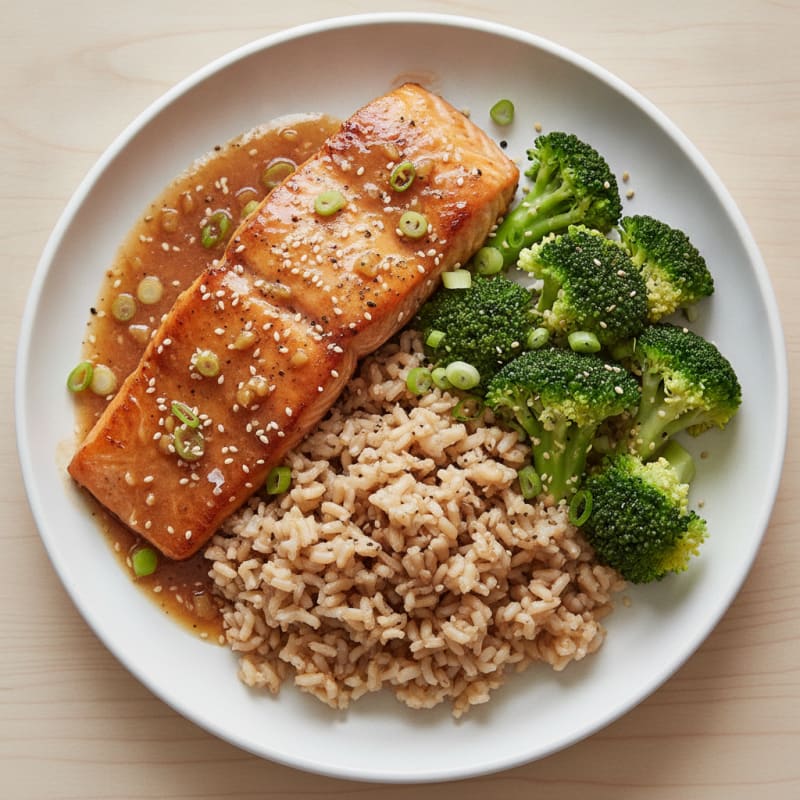 Teriyaki Glazed Salmon