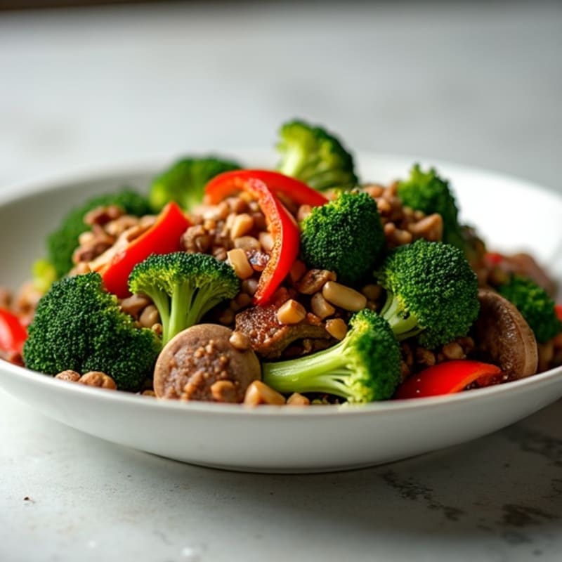 Lean Beef and Crispy Broccoli Stir-Fry