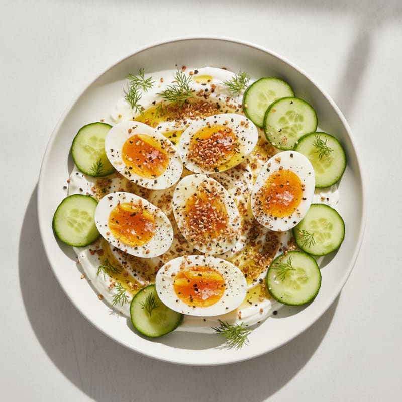 Everything Bagel Protein Egg Bowl