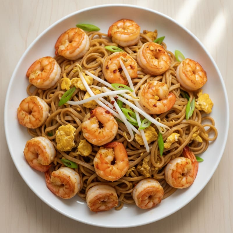 Shrimp Pad Thai Noodles