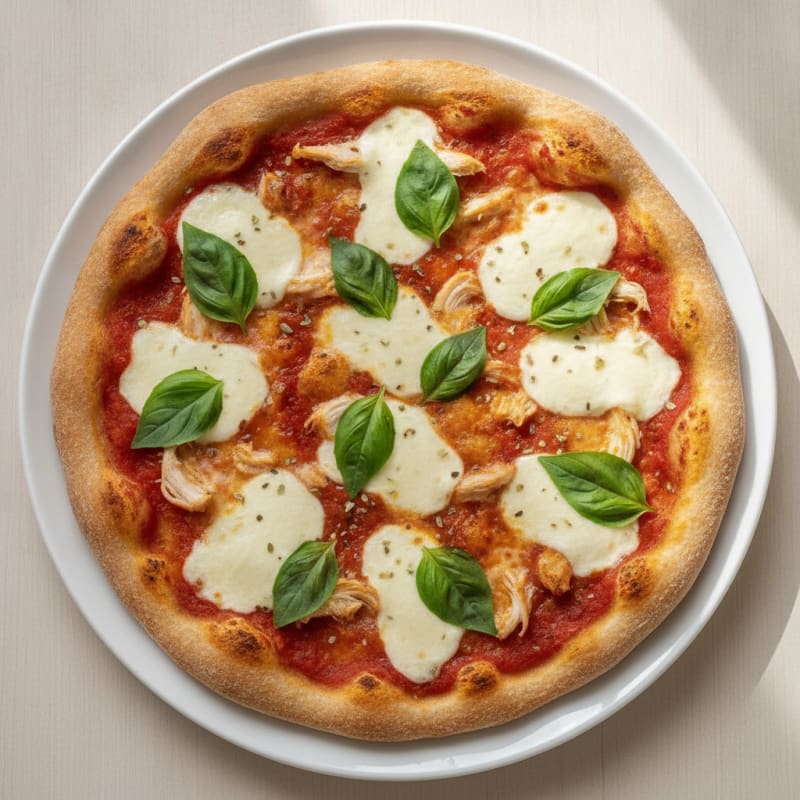 Classic Margherita Pizza with Fresh Basil
