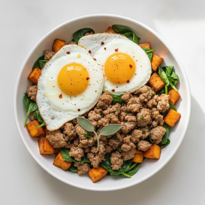 Sausage and Egg Breakfast Bowl