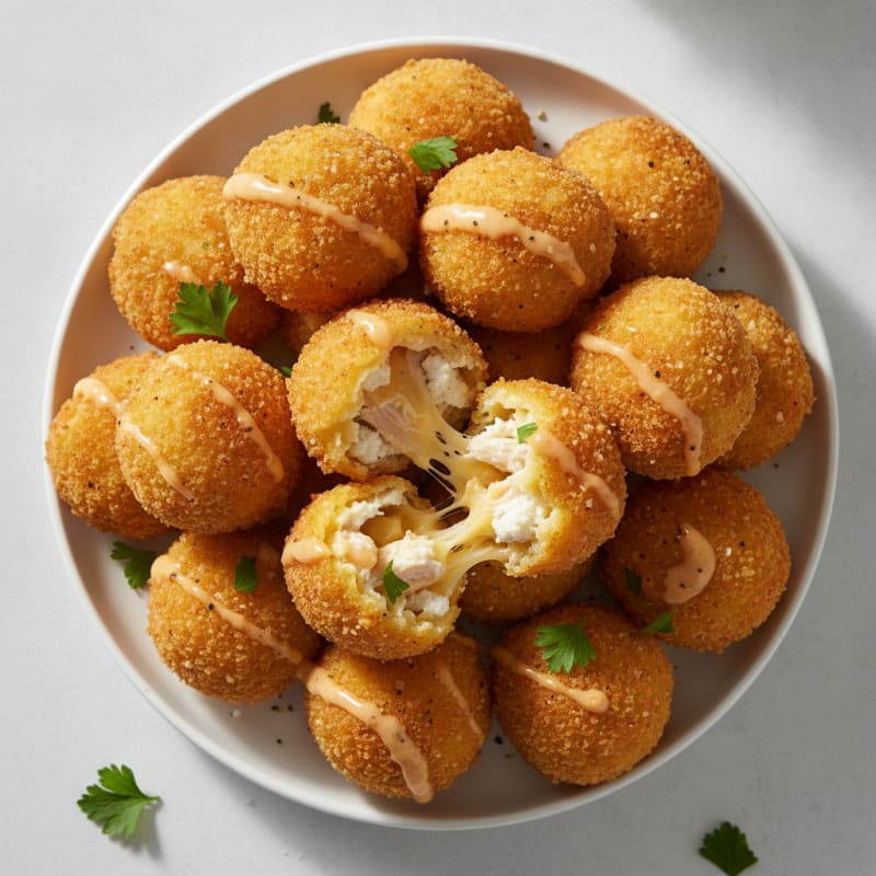 Deep-Fried Mac & Cheese Balls