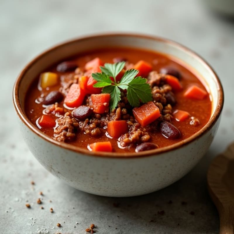 Hearty Beef and Bean Chili