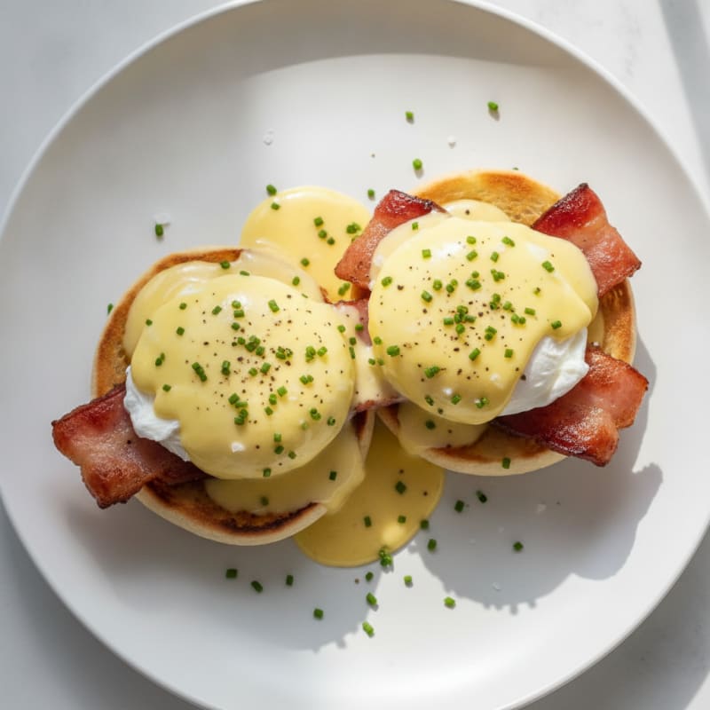 Classic Eggs Benedict with Hollandaise