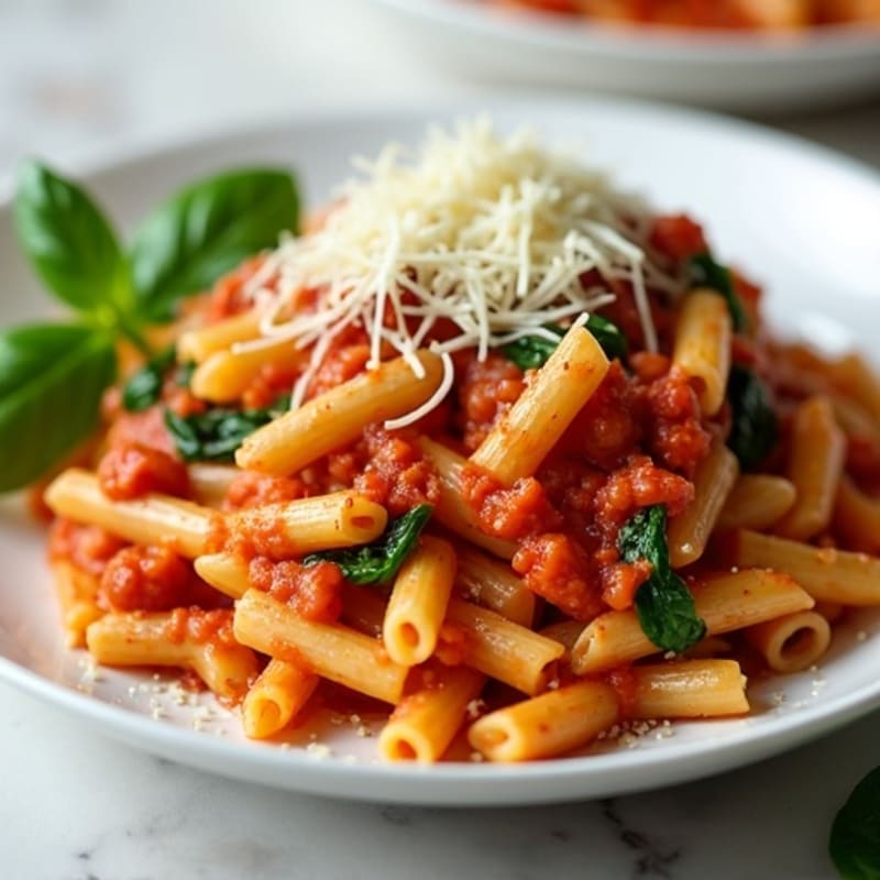 Hearty Lean Turkey Whole Wheat Baked Ziti