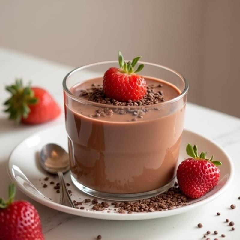 Creamy Chocolate Protein Pudding