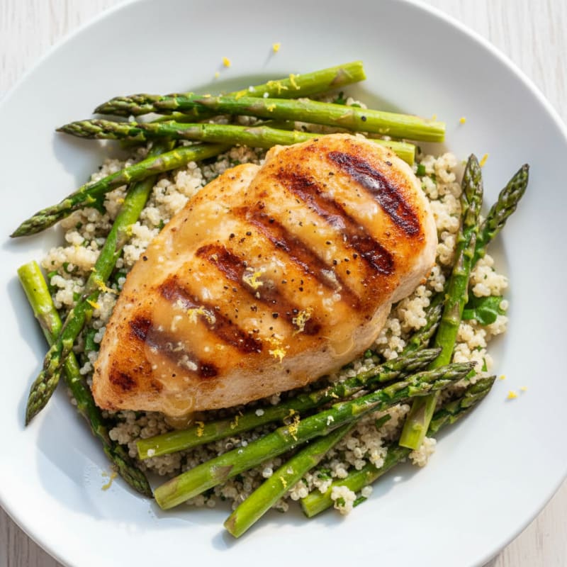 Golden Pan-Seared Chicken with Zesty Lemon