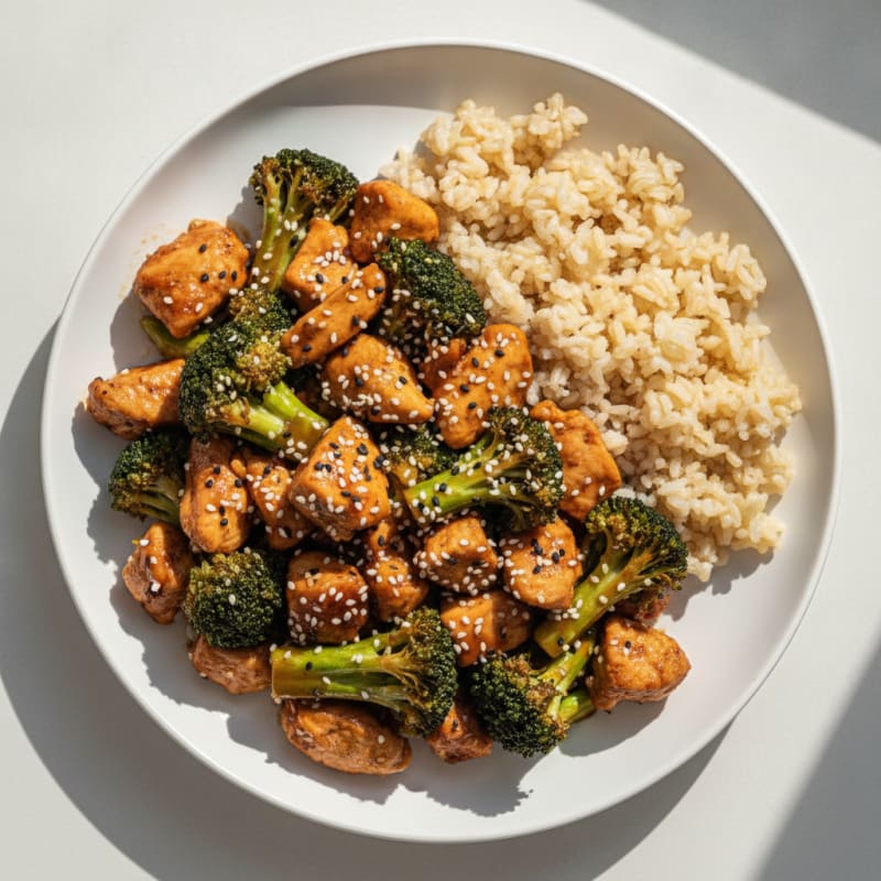 Teriyaki Chicken and Broccoli Stir-Fry
