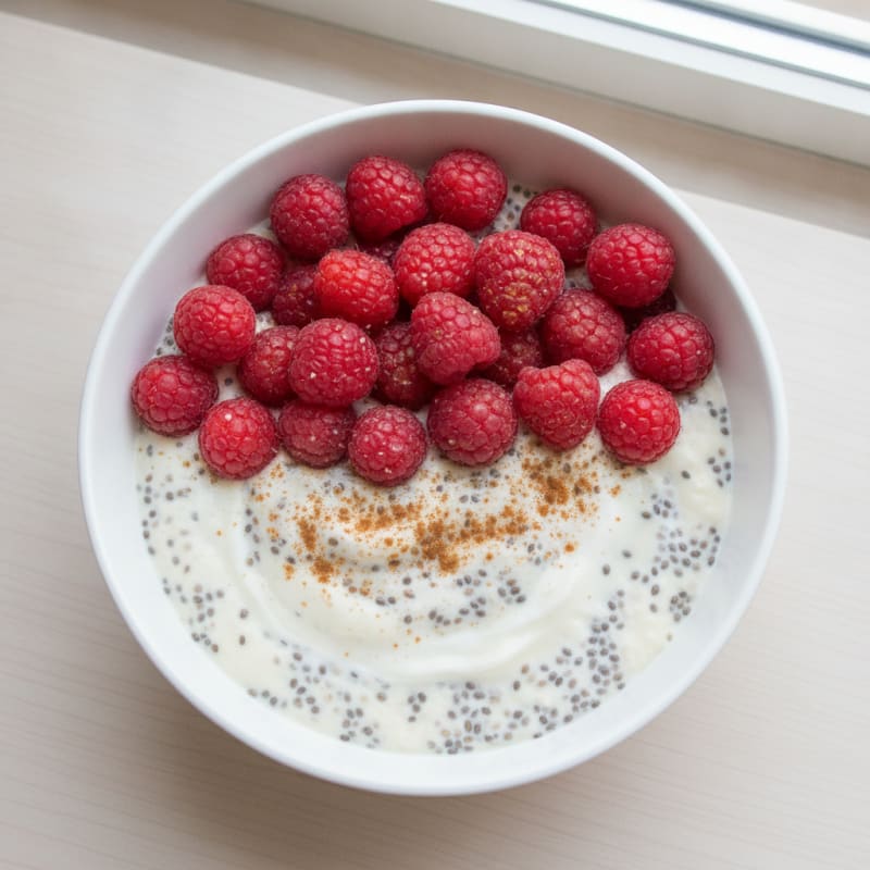 High-Protein Vanilla Chia Seed Pudding
