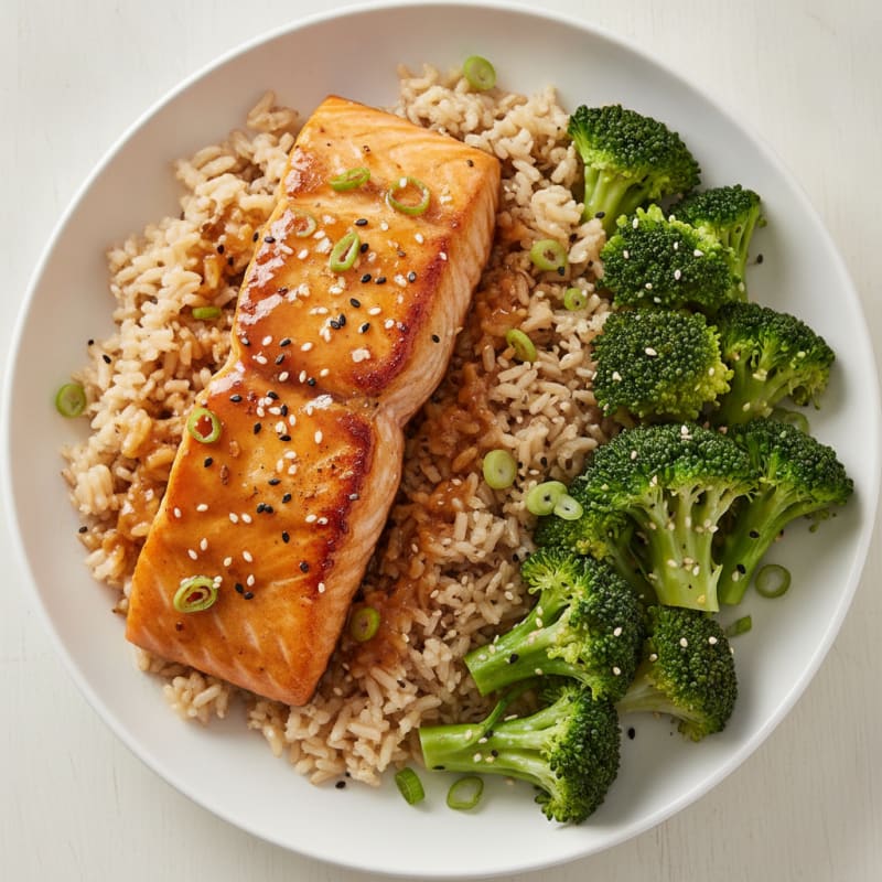 Teriyaki Glazed Salmon