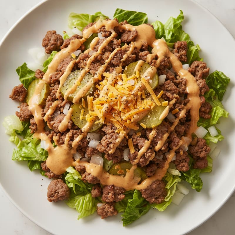 Big Mac Protein Bowl