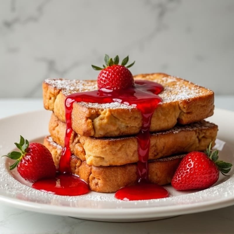 Crispy Almond-Crusted PB&J French Toast