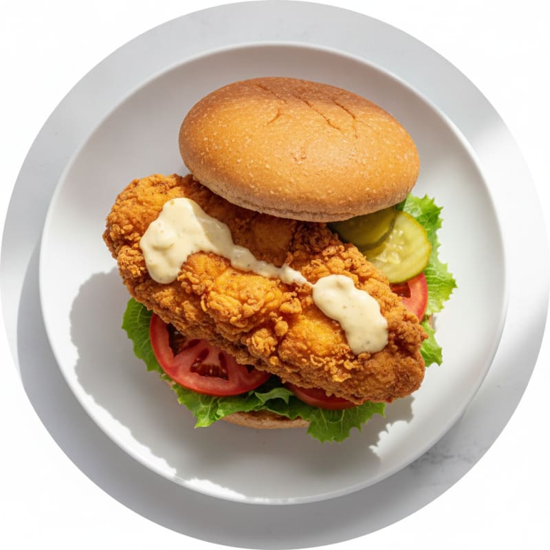 Crispy Buttermilk Chicken Sandwich