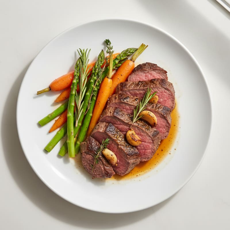 Tender Garlic-Herb Roasted Beef