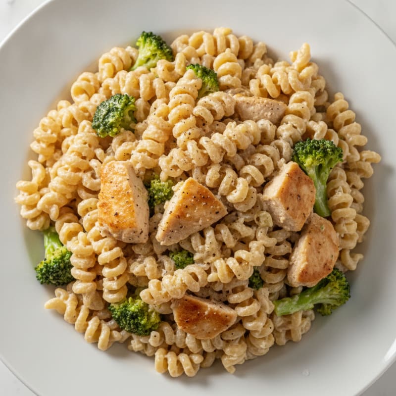 Garlic Parmesan Chicken Alfredo Pasta