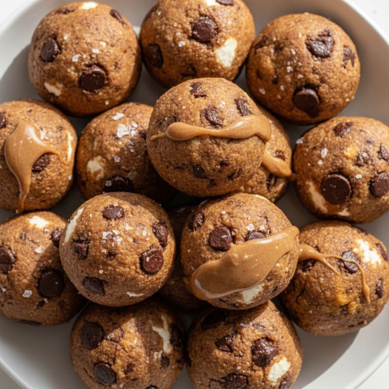 No-Bake Chocolate Chip Cookie Dough Bites