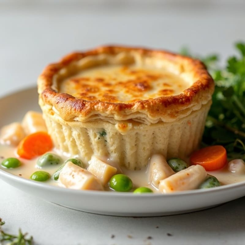 Creamy Chicken and Vegetable Pot Pie