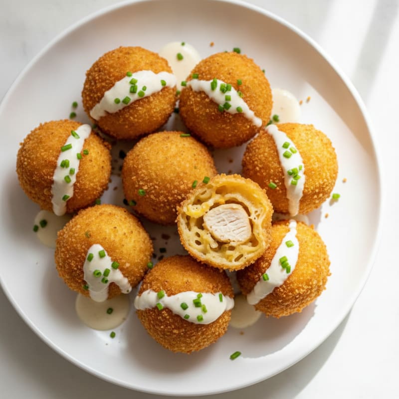 Deep-Fried Mac & Cheese Balls