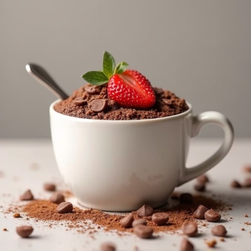 Chocolate Protein Mug Cake