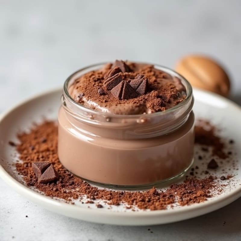 Greek Yogurt Chocolate Protein Pudding