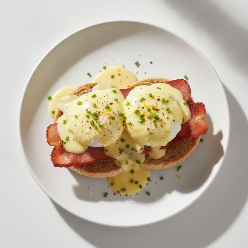 Signature High-Protein Eggs Benedict
