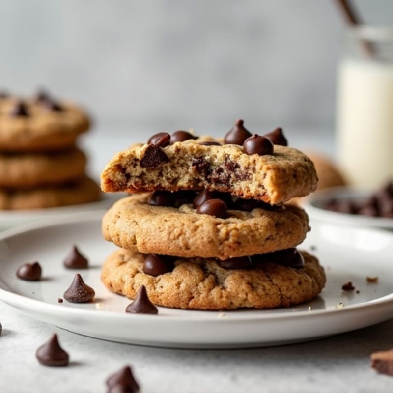 Soft Chewy Chocolate Chip Protein Cookies