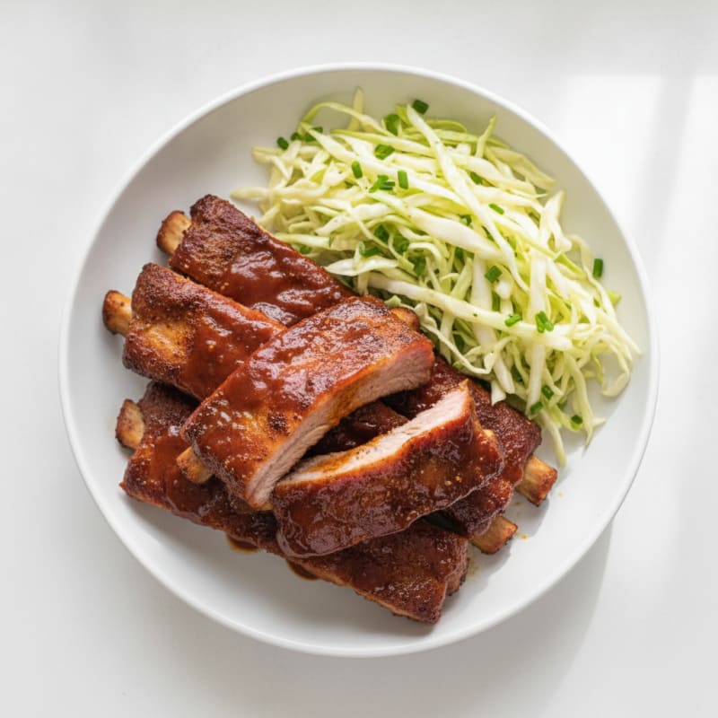 Sticky BBQ Baby Back Ribs