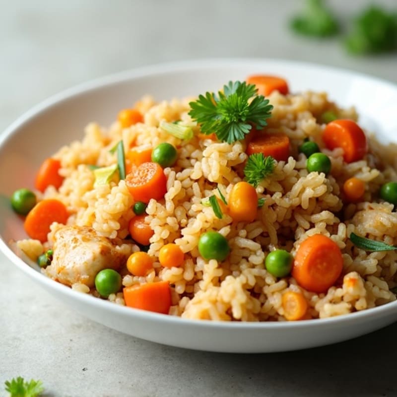 Healthy Chicken Fried Rice