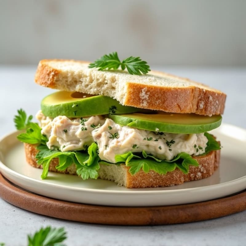 Fresh Herb Chicken Salad Sandwich