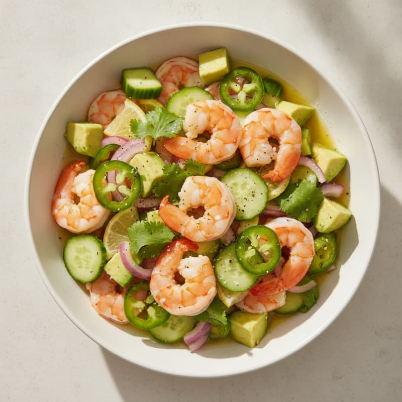 Citrus Shrimp and Avocado Ceviche