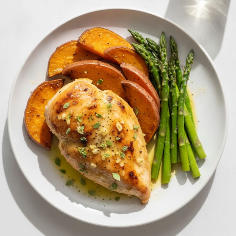 Lemon Herb Roasted Chicken Breast