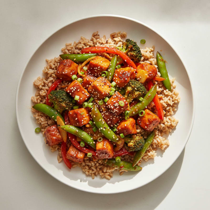 Spicy Gochujang Chicken Stir-Fry