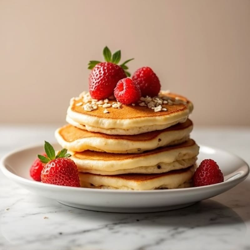 Fluffy Protein Pancakes