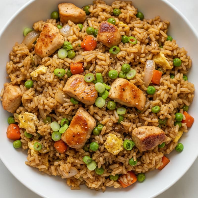 Chicken and Vegetable Fried Rice